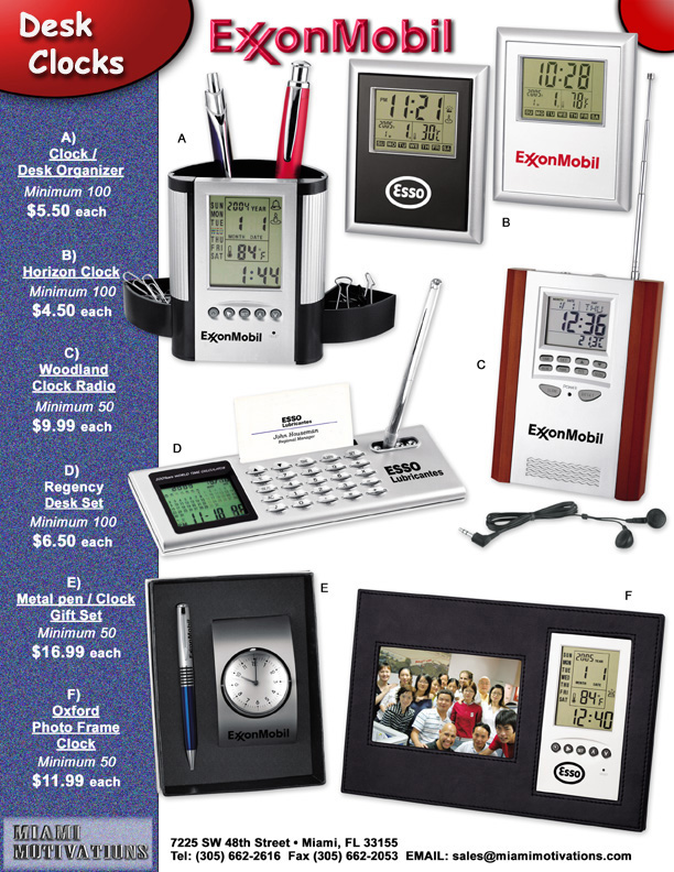 Desk Clocks